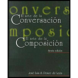 El Arte De La Conversacion, El Arte De La Composicion / Text Only