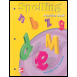 Spelling - Practice Book, Grade 1 - MACMILLAN