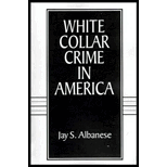 White Collar Crime in America