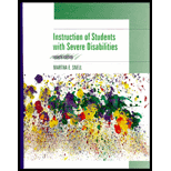 Instruction of Students with Severe Disabilities