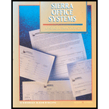 Sierra Office Systems  Payroll (Practice Set)