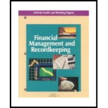 Financial Management and Recordkeeping  Book 1 Chapters 1 9