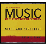 Music of the Twentieth Century  Style and Structure (Two CDs)