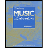 Exploring Music Literature / With Score Anthology