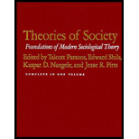 Theories of Society  Foundations of Modern Sociological Theory