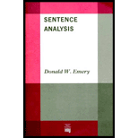 Sentence Analysis