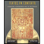 Textos en Contexto  Literatura Hispanoamericana en Multimedia / With CD