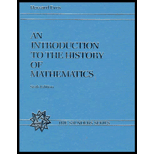 The History Of Mathematics: An Introduction