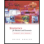 Statistics for Business and Economics / With Excel CD