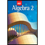 Holt Algebra 2 Student Edition