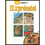 Expresate  Spanish 1A   Package