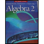 Algebra 2 (Grade 11) (Teacher Edition) - Schultz