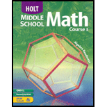 Middle School Math  Course 3