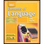 Elements of Language  5th Course