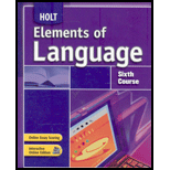 Elements of Language  6th Course