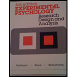 experimental psychology textbook