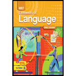 Elements of Language, First Course