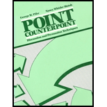 Point Counterpoint - Pifer