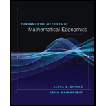 Fundamental Methods of Mathematical Economics (Cloth)