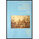 Nation of Nations : A Concise Narrative of the American Republic, Volume I (Study Guide) - J.W. Davidson, W.E. Gienapp, C.L. Heyrman, M.H. Lytle and M.B. Stoff