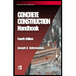 Concrete Construction Handbook