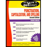 Punctuation, Capitalization, and Spelling by Eugene Ehrlich and Schaum - ISBN 9780070194878