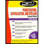 cover of Punctuation, Capitalization, and Spelling (2ND 92)