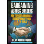 Bargaining Across Borders  How to Negotiate Business Successfully 