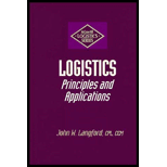 Logistics  Principles and Applications