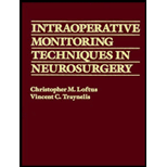 Intraoperative Monitoring Techniques in Neurosurgery