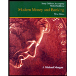 Modern Money and Banking (Study Guide)