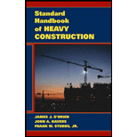 Standard Handbook of Heavy Construction