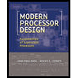 Modern Processor Design