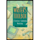 Writers Toolbox  A Sentence Combining Workshop