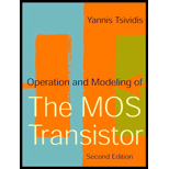 Operation and Modeling of Mos Transistors