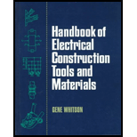 Handbook of Electrical Construction Tools and Materials