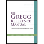 Gregg Reference Manual With Etext and Access (Canadian)