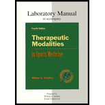 Therapeutic Modality in Sports Medicine   Laboratory Manual