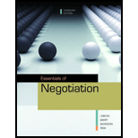 Essentials of Negotiation (Canadian)