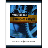 Production and Operations Analysis