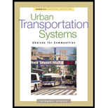 Urban Transportation Systems