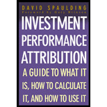 Investment Performance Attribution