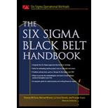 Six Sigma Black Belt Handbook