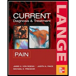 Current Pain Diagnosis and Treatment