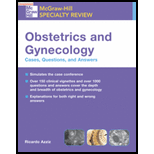 Obstetrics and Gynecology Cases, Questions