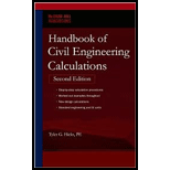 Handbook of Civil Engineering Calculations