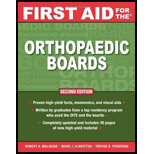 First Aid for Orthopaedic Boards