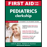 First Aid for the Pediatrics Clerkship