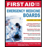 First Aid for the Emergency Medicine Boards