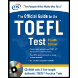 Official Guide to the TOEFL   With CD